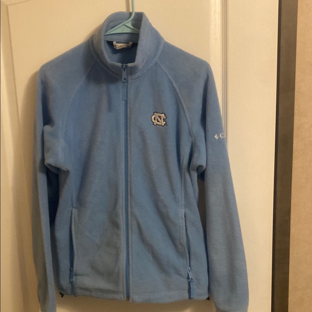 Columbia Light Blue Fleece Jacket